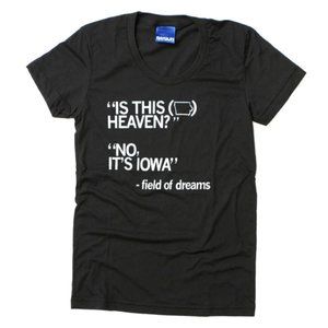 RAYGUN Women's "Is this Heaven?" Iowa T-Shirt